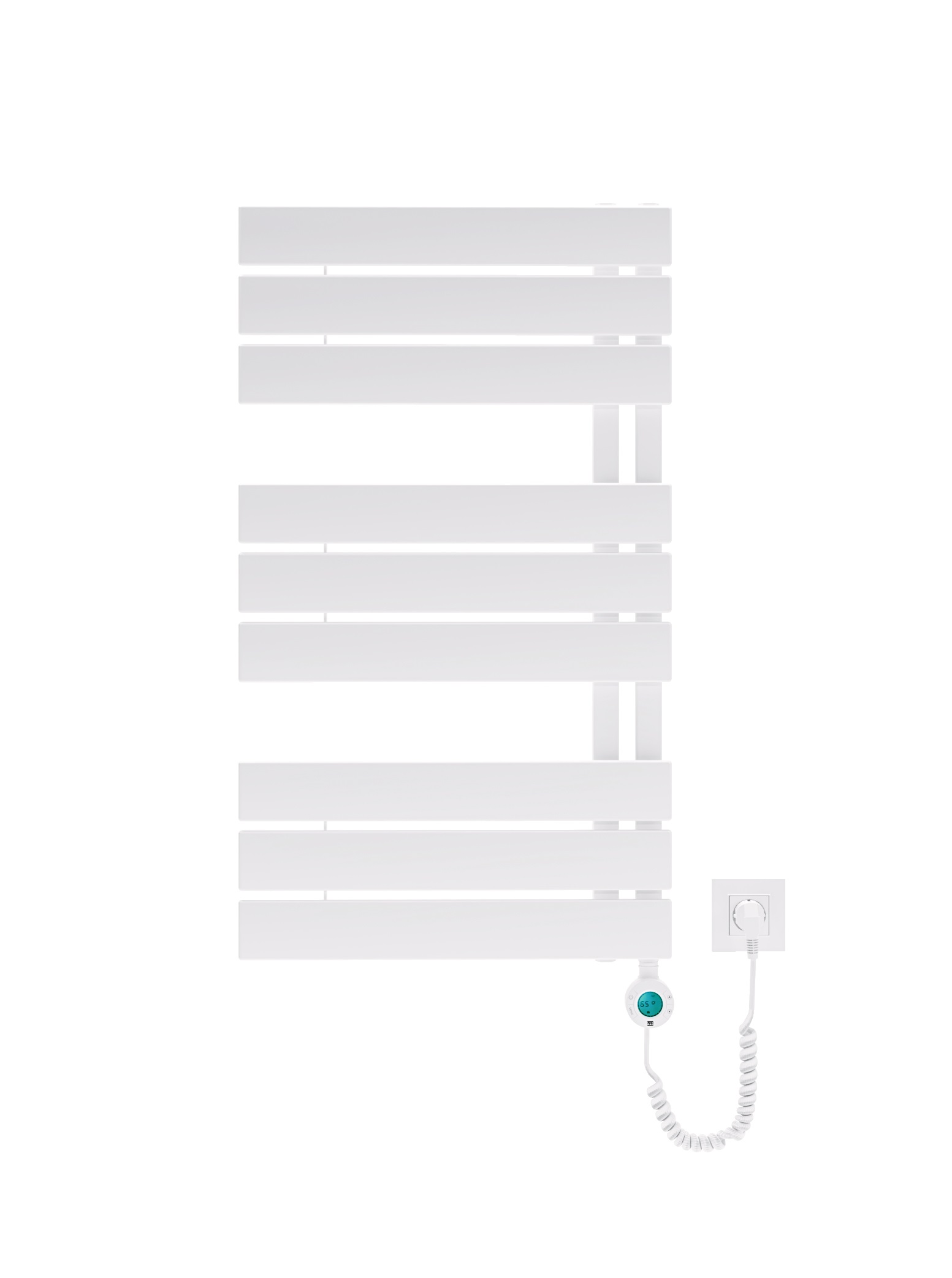 Súprava elektrický radiátor Luxrad Nobile Elektro NOB11105009003ERG, elektrický ohrievač Luxrad GLX GLX400B