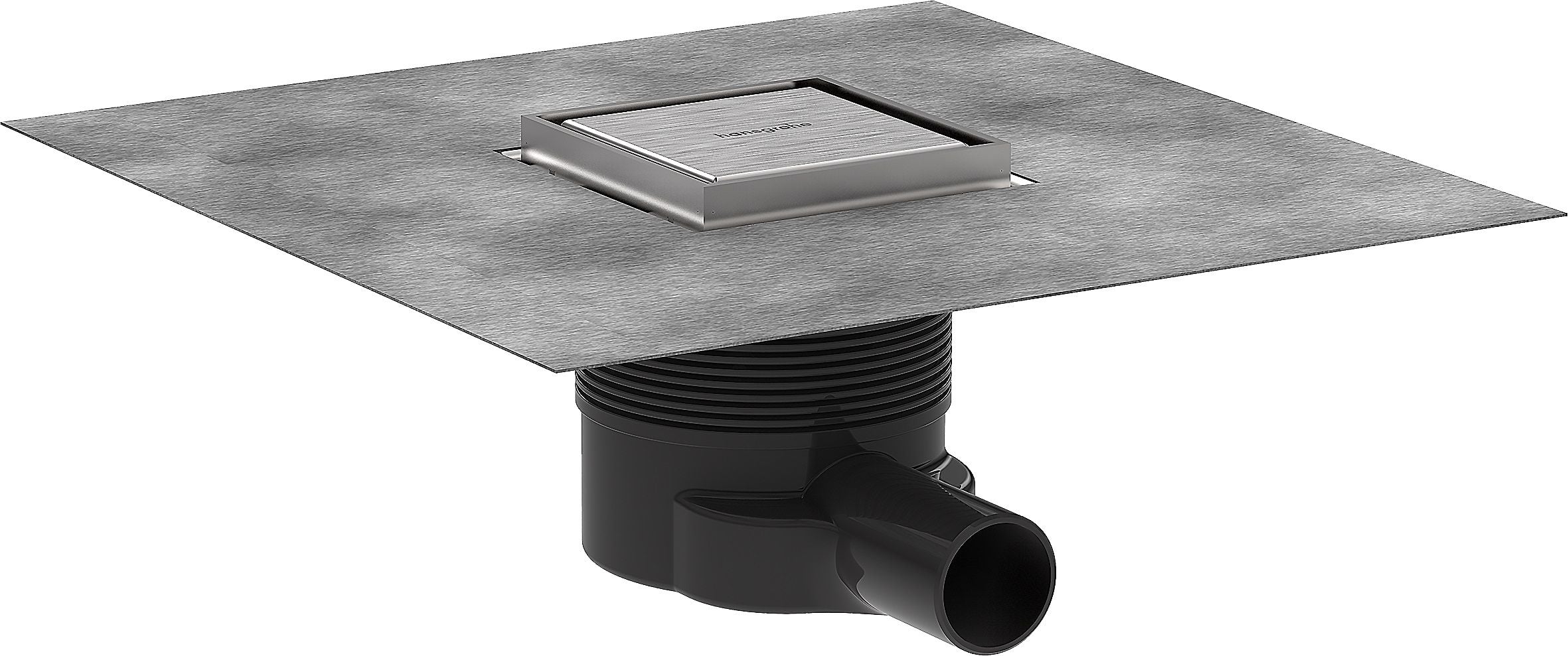 Hansgrohe RainDrain Brilliance sprchový odtok 10 cm oceľová 56250800