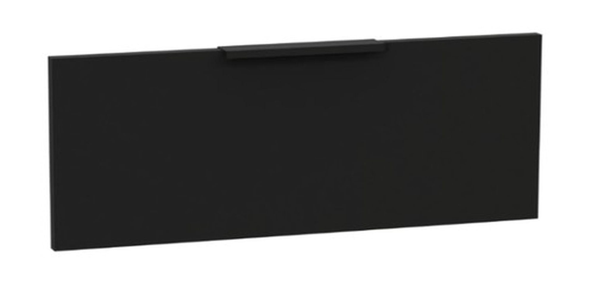Excellent Tuto 2.0 priečelie skrinky 80x2x24.6 cm závesná kúpeľňová skrinka pod umývadlo čierna MLEX.2151.800.02.BK