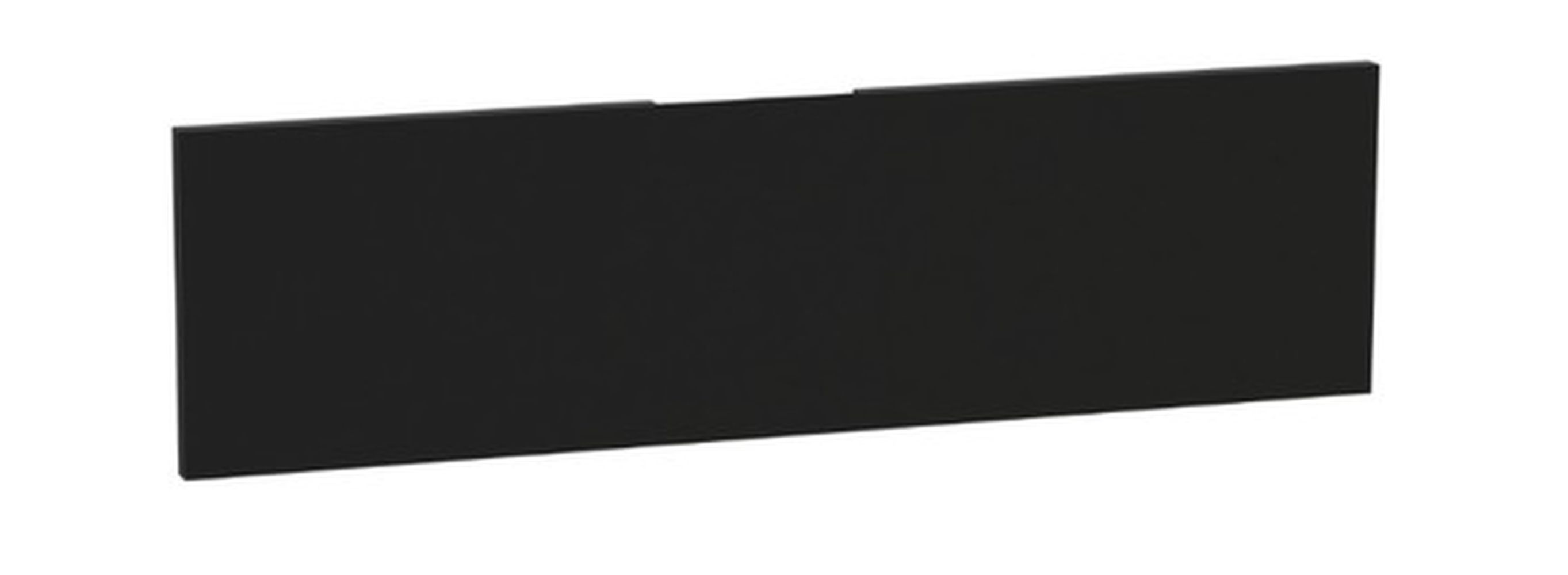 Excellent Tuto 2.0 priečelie skrinky 80x2x21.9 cm závesná kúpeľňová skrinka pod umývadlo čierna MLEX.2151.800.01.BK