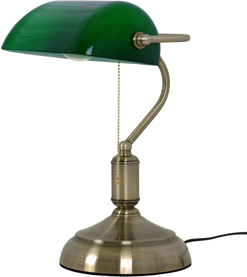 Kaja Bank stolová lampa 1x15 W zelená K-MT-207