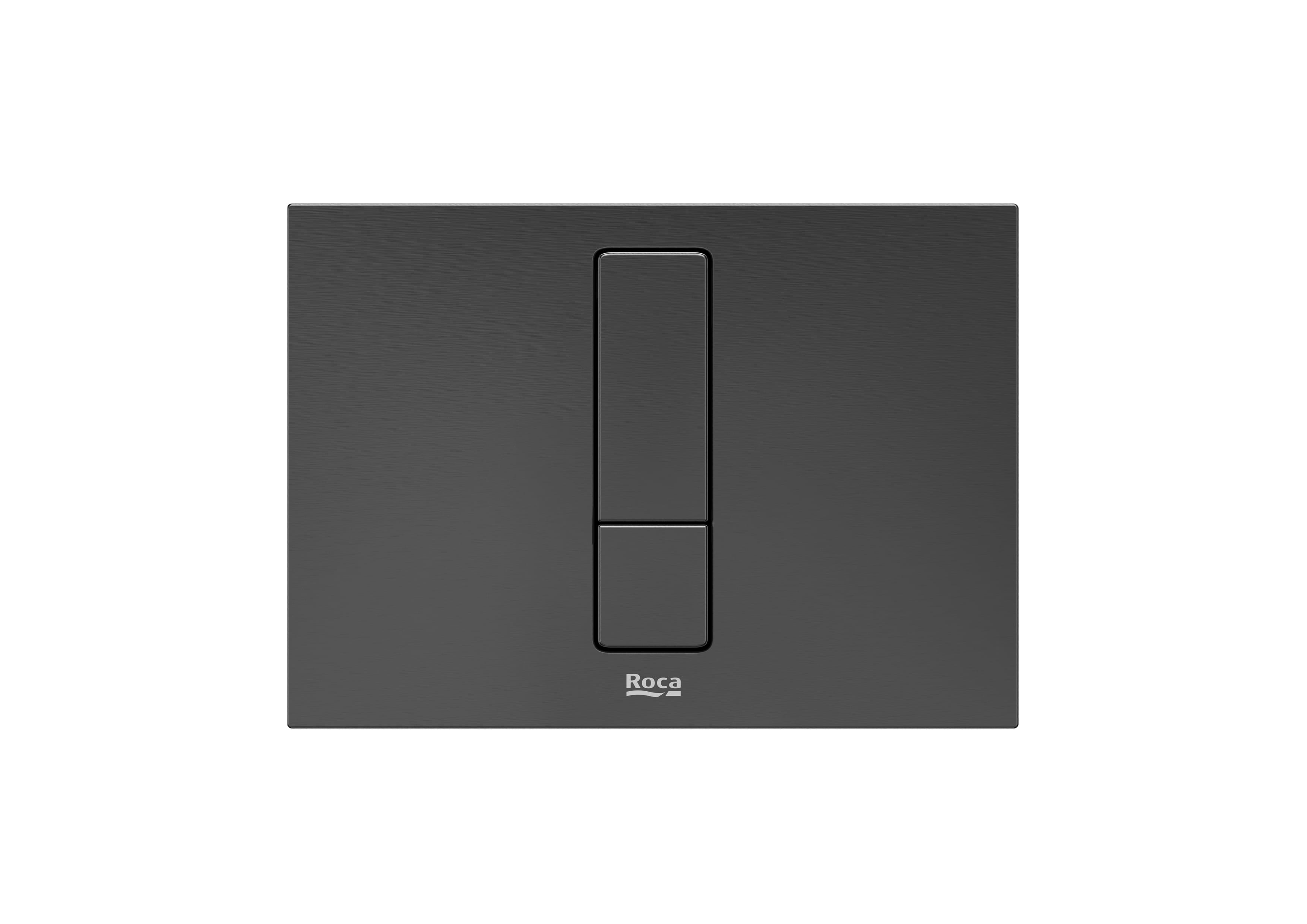 Roca Duplo S splachovacie tlačidlo do toalety čierna A8902213NM