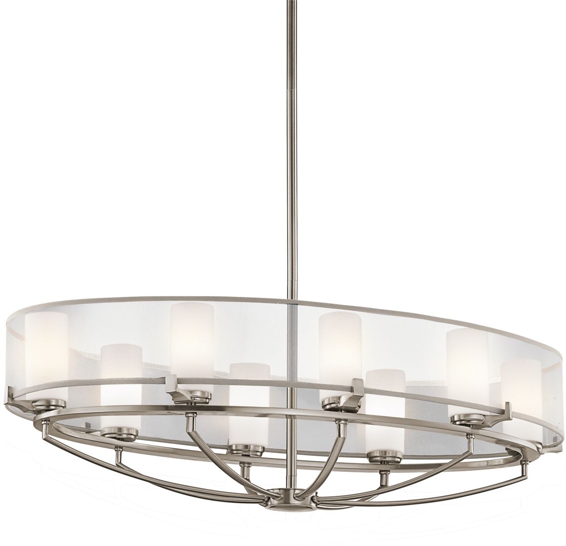 Elstead Lighting Saldana závesné svietidlo x3 W KL-SALDANA8