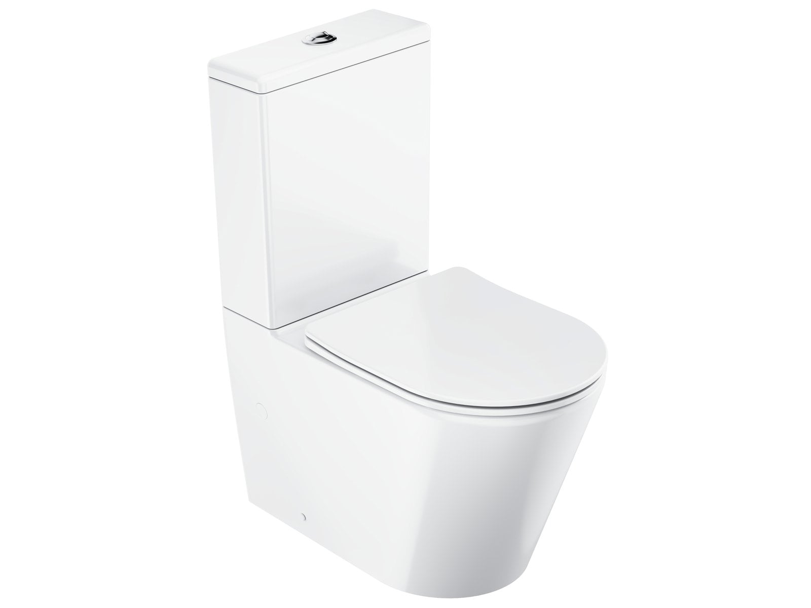 Ravak Elegant kompaktné wc  s voľne opadajúcou doskou biela X01872