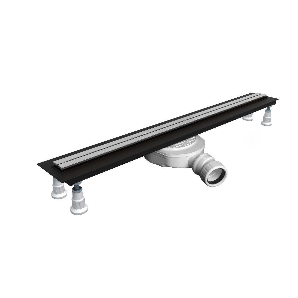 Súprava sprchový odtokový rošt Oltens Langan Slim 30016300, kryt lineárneho odtoku Oltens Langan Slim 30020100