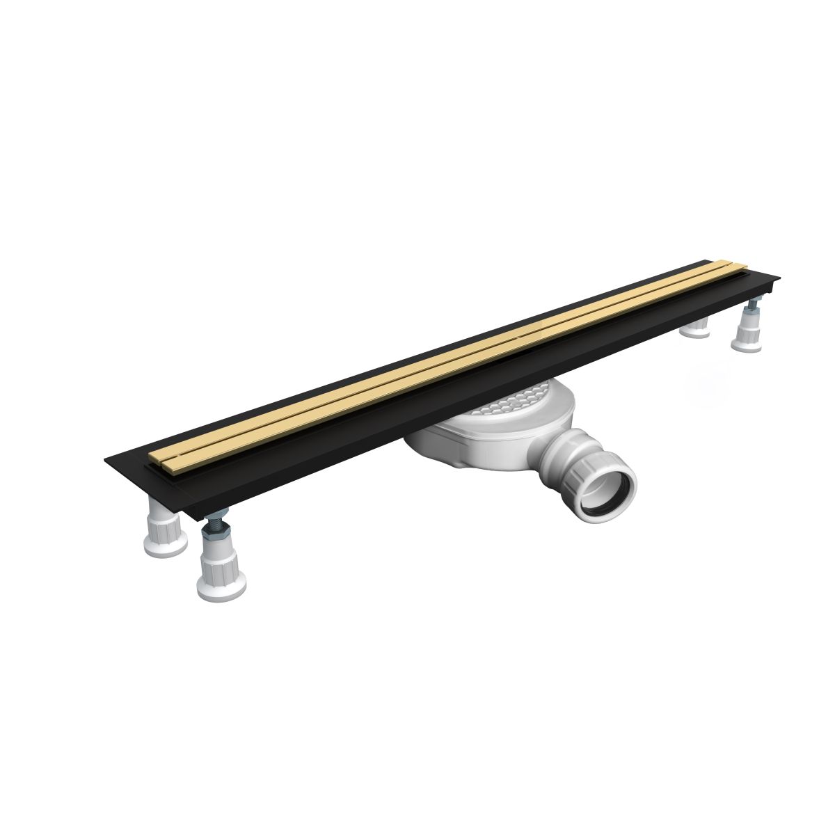 Súprava sprchový odtokový rošt Oltens Langan Slim 30015300, kryt lineárneho odtoku Oltens Langan Slim 30019800