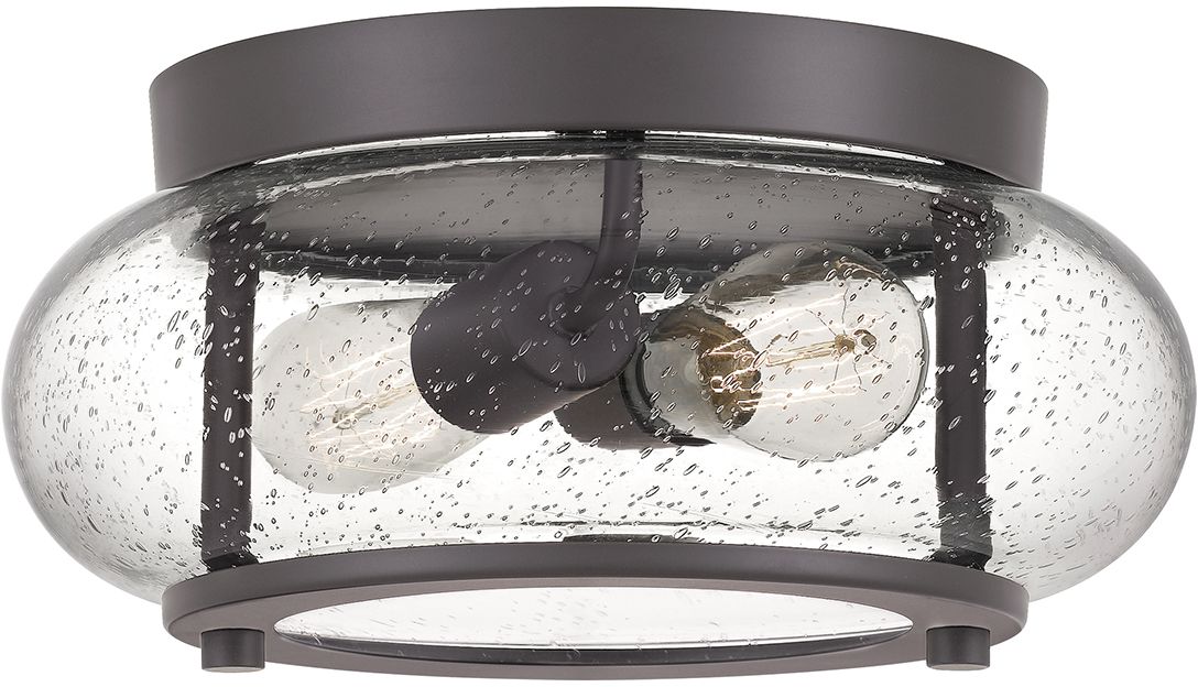 Elstead Lighting Trilogy stropné svietidlo 2x40 W hnedá QZ-TRILOGY-FS-OZ