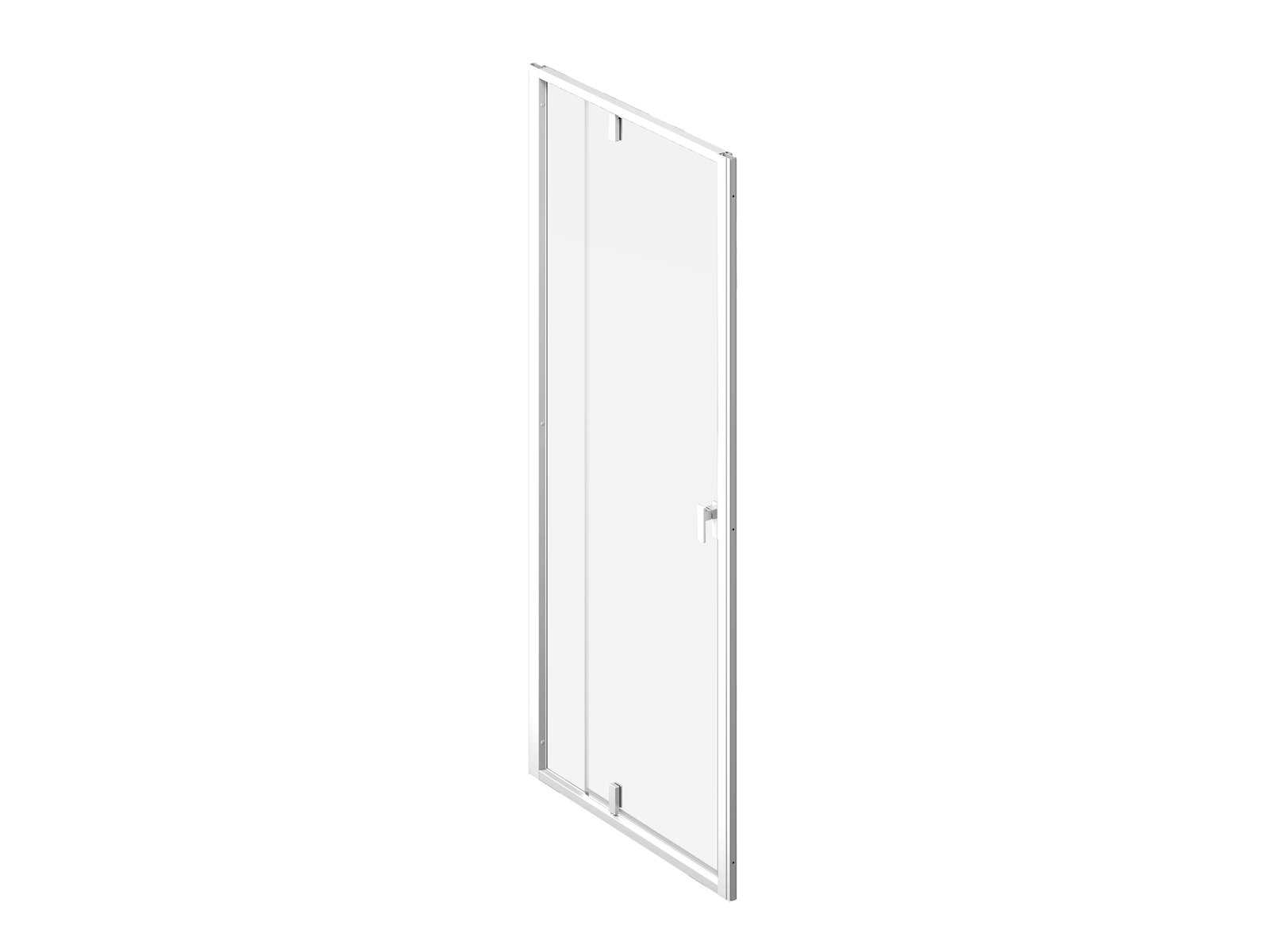 Ravak Nexty sprchové dvere 110 cm výklopné biela matná/priehľadné sklo 03OD0E01Z1