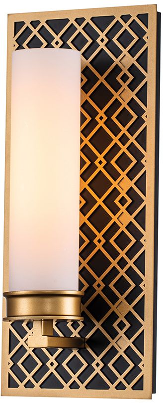 Elstead Lighting Ziggy nástenná lampa 1x40 W zlatá ZIGGY1-LG