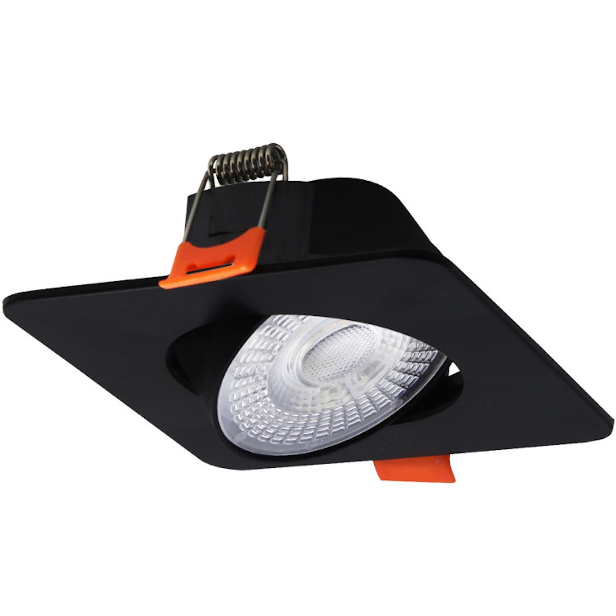 Light Prestige Plus zapustené svietidlo 1x3 W čierna LP-1506/1RS BK Square