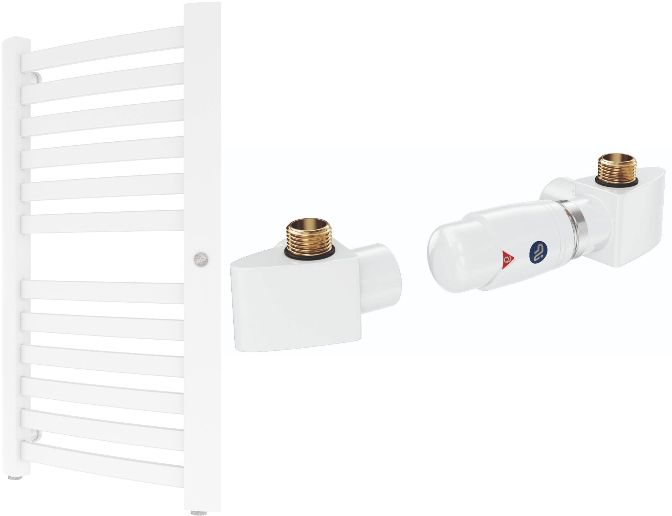 Súprava termostatická súprava Instal Projekt Z17 606400001, kúpeľňový radiátor Instal Projekt Retto RET-40/70