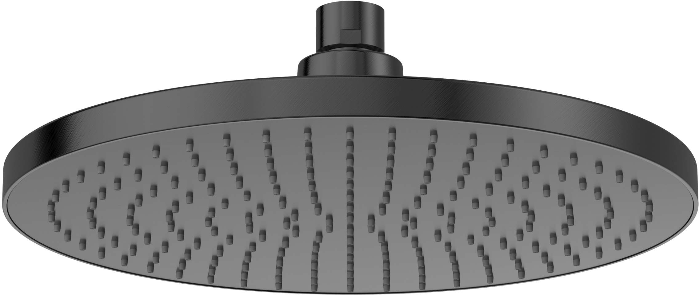 Roca Rainsense horná/hlavová sprcha 23x23 cm okrúhly čierna A5B1803NM0