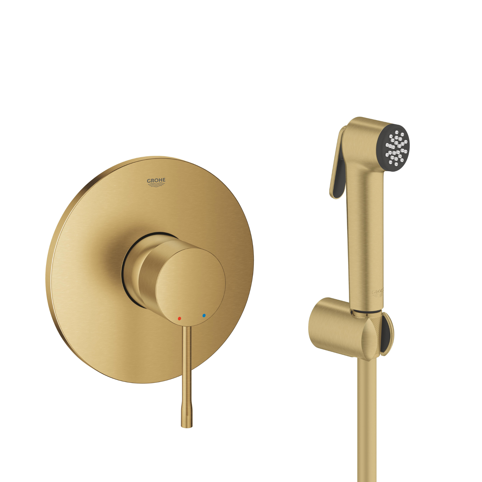 Súprava sprchová batéria Grohe Essence 24057GN1, bidetová batéria so sprchovou súpravou Grohe Tempesta 27513GN1