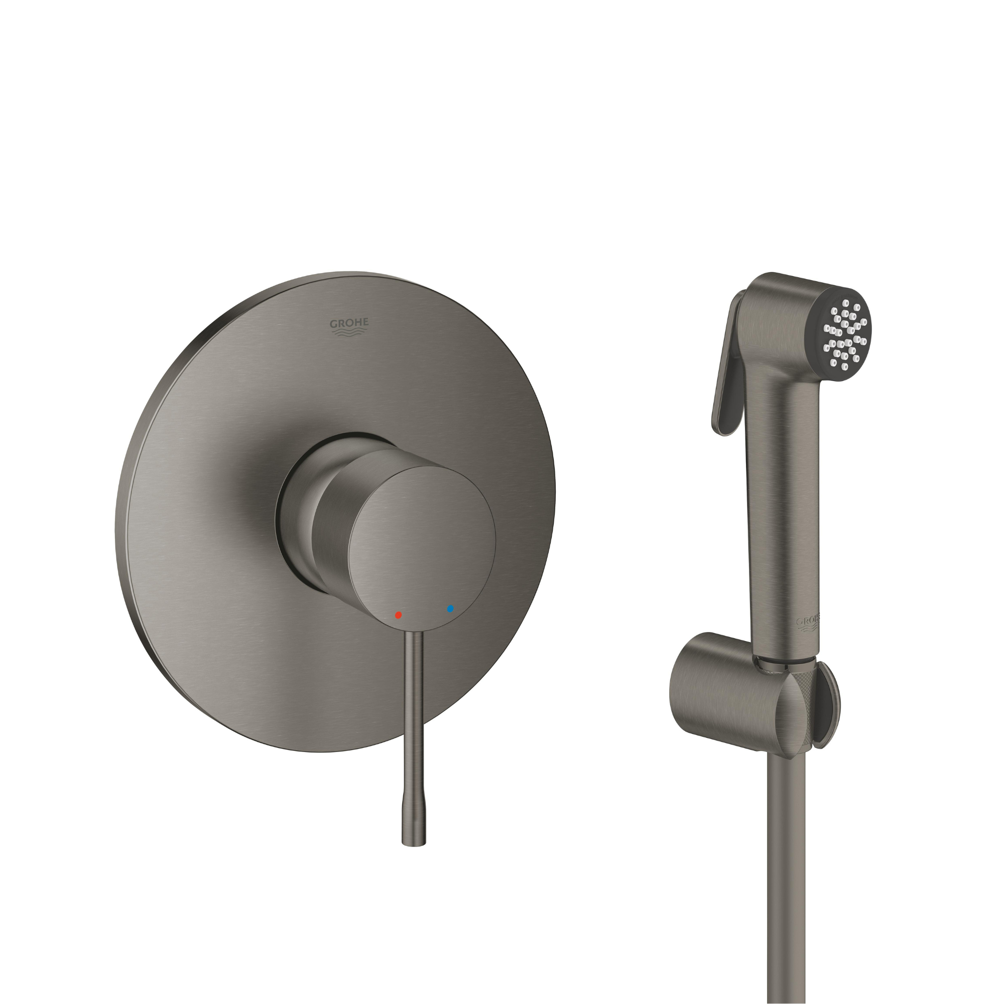 Súprava sprchová batéria Grohe Essence 24057AL1, bidetová batéria so sprchovou súpravou Grohe Tempesta 27513AL1