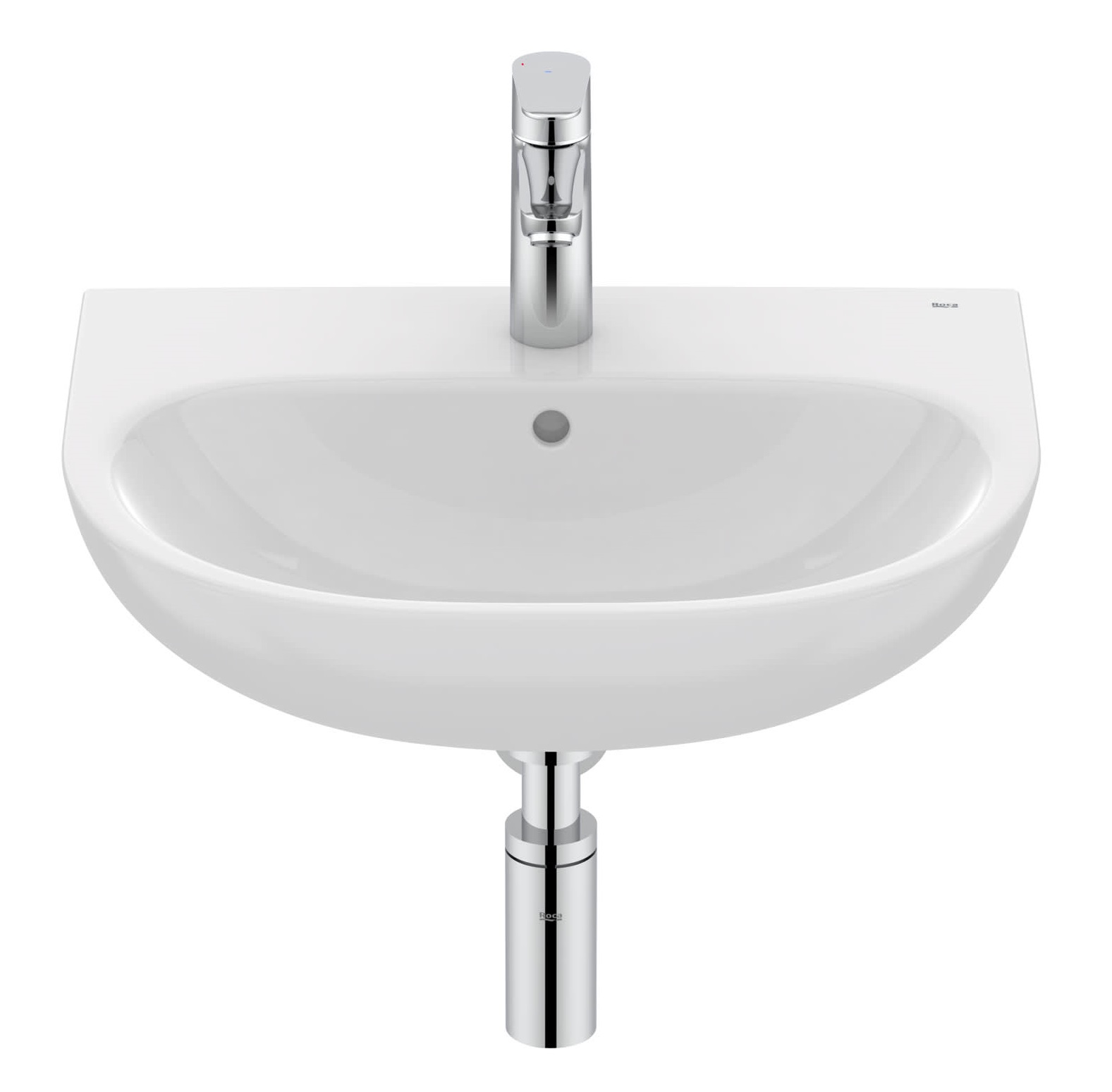 Roca Victoria umývadlo 52x43 cm polokrúhly biela A325V03000