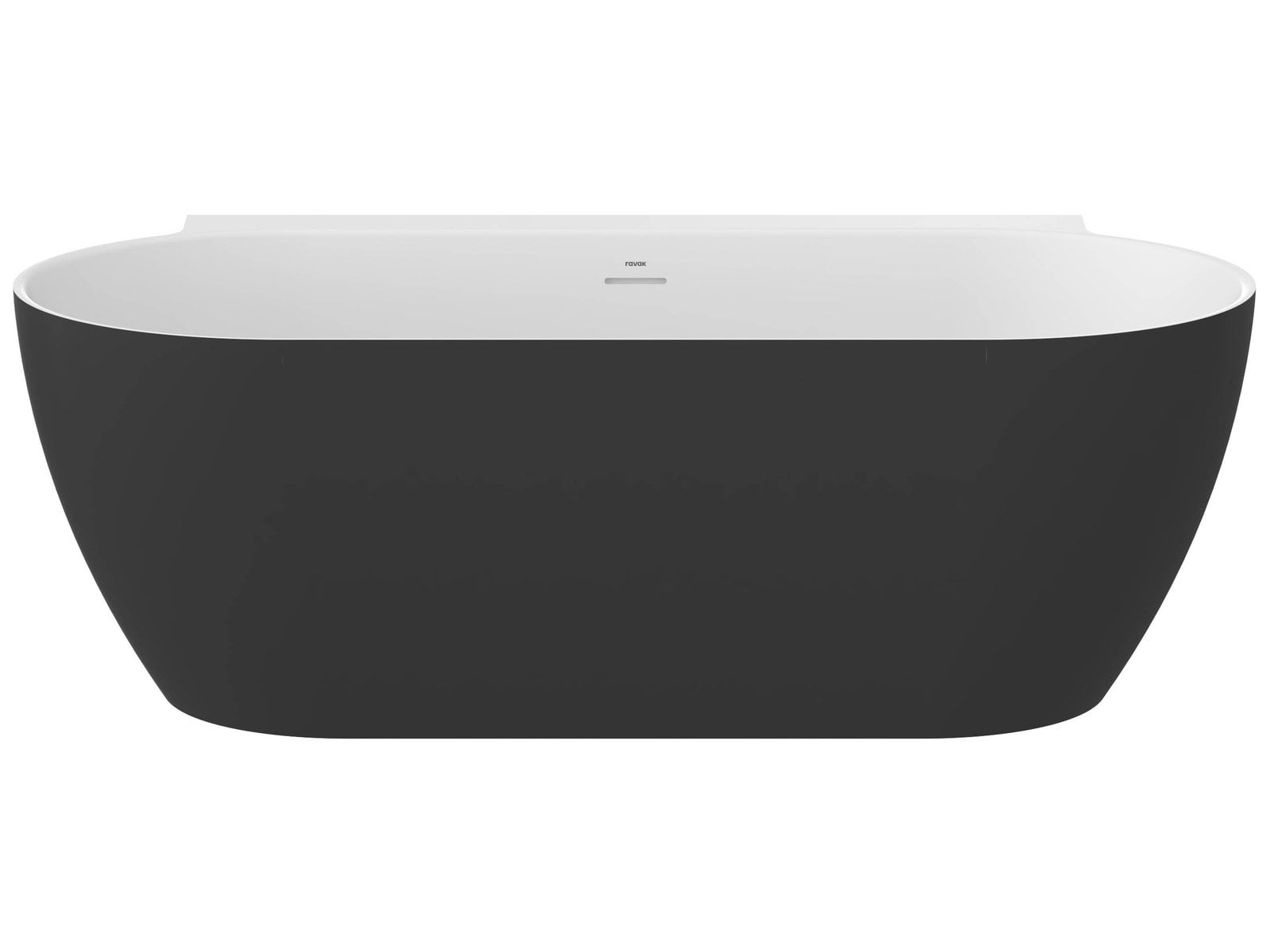 Ravak Freedom W II Tec nástenná vaňa 170x87 cm oválne dvojfarebná CC71700000