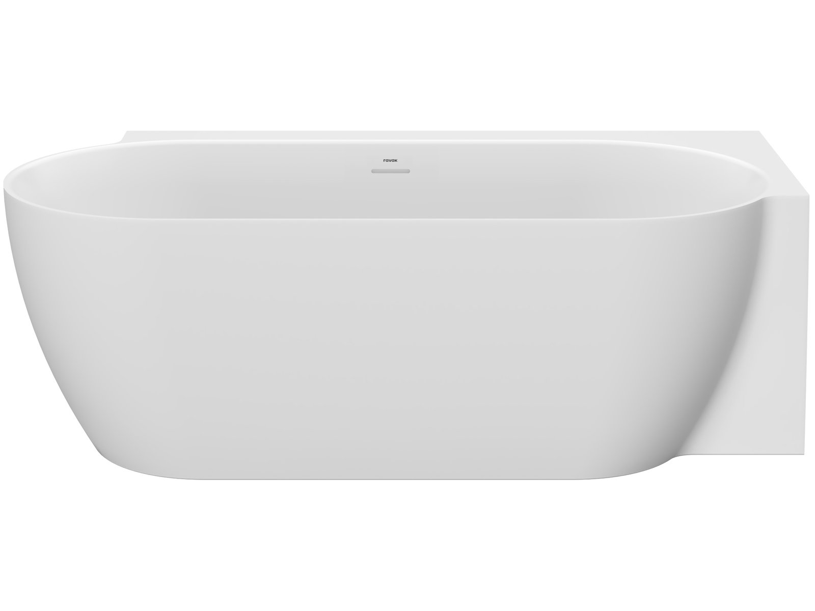 Ravak Freedom Corner II Tec rohová vaňa 175x86 cm oválne dvojfarebná CC81800000