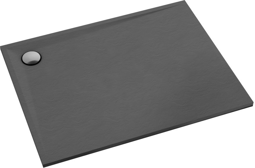 Schedline Libra Anthracite Stone obdĺžniková sprchová vanička 110x80 cm antracitová 3SP.L1P-80110/A/ST