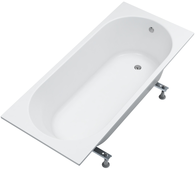 Schedline Solia obdĺžniková vaňa 170x75 cm biela 3WST.S1P-17075