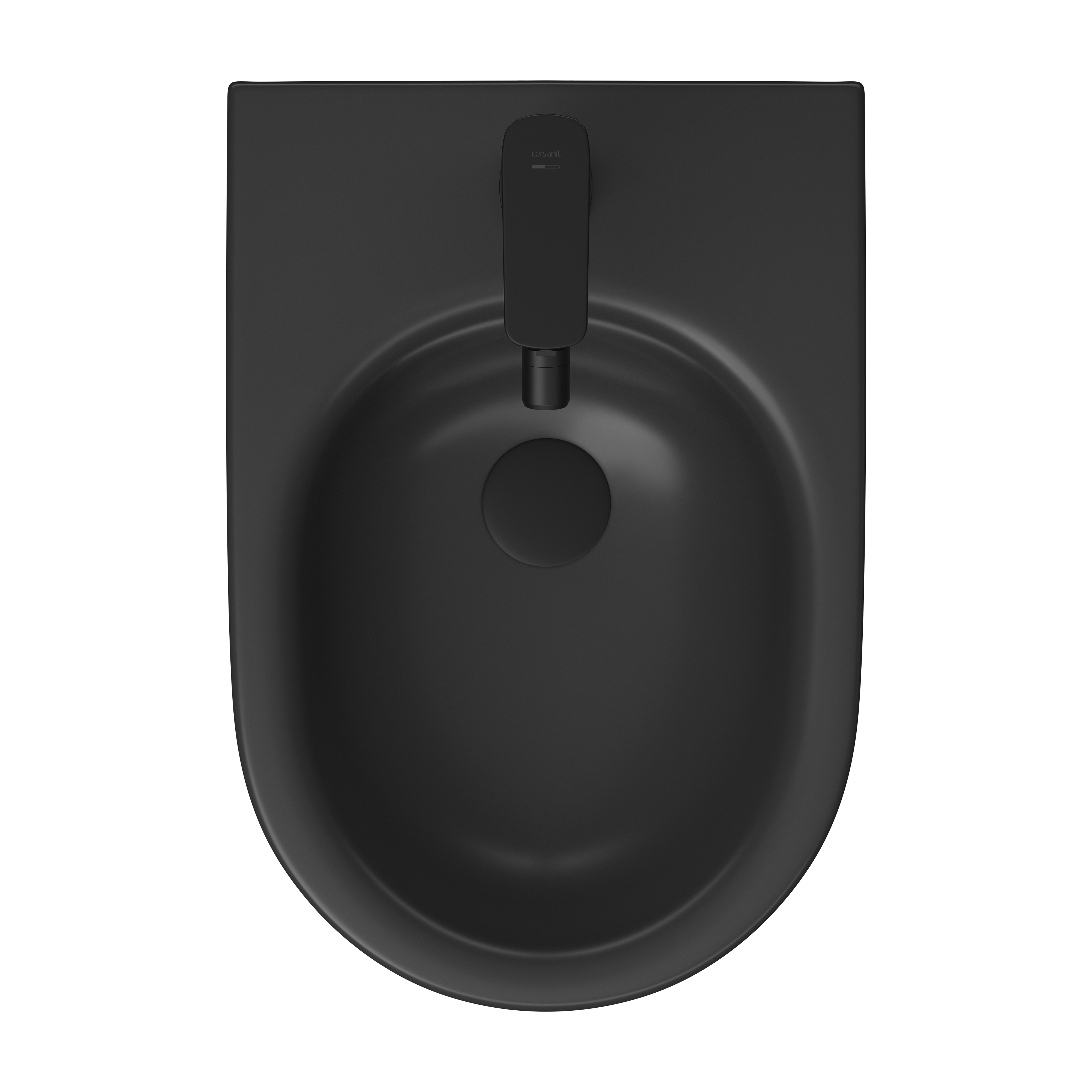 Cersanit Larga bidet závesné čierna K677-041