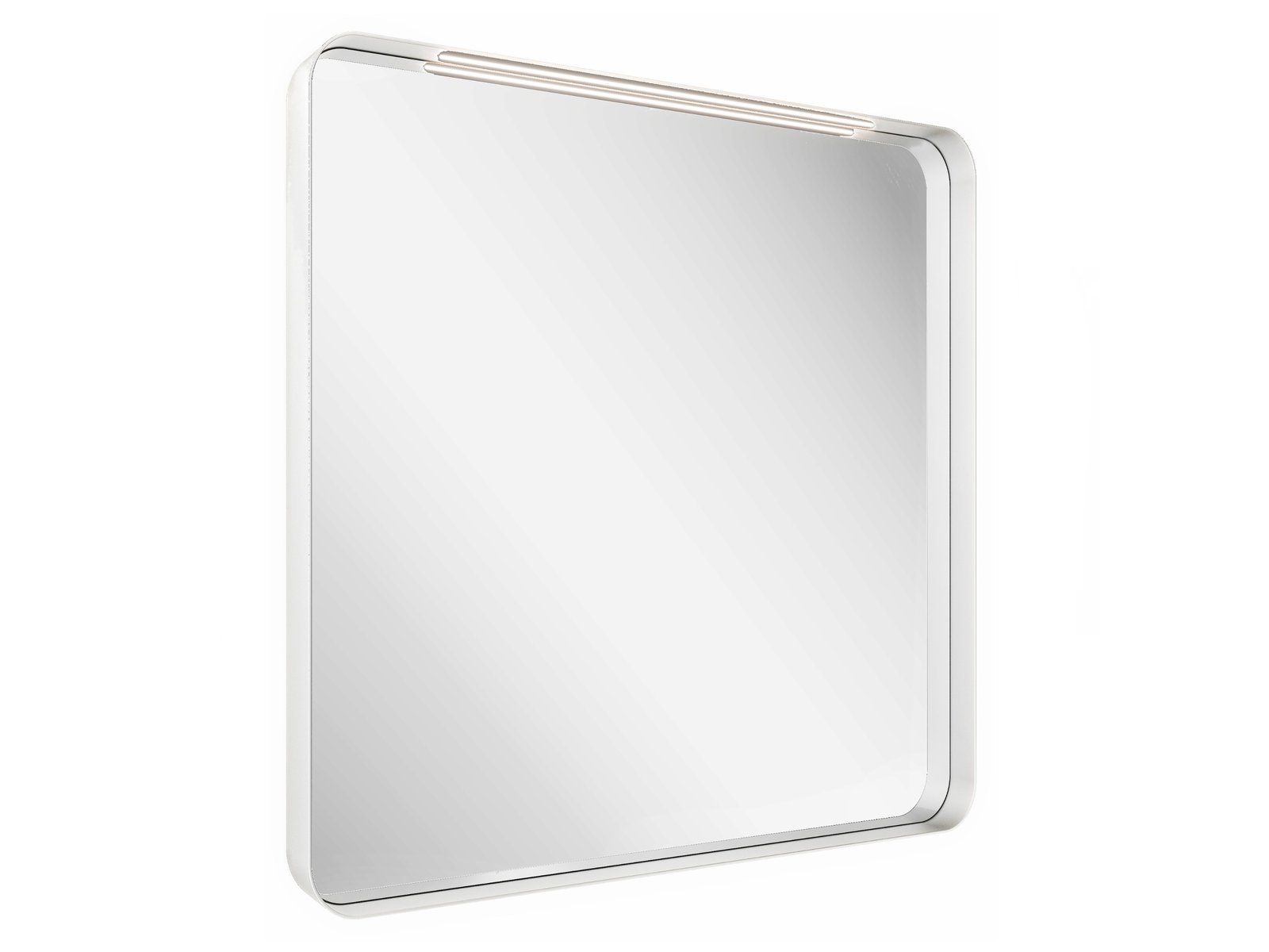 Ravak Strip zrkadlo 80.6x70.6 cm odĺžnikový s osvetlením biela X000001567