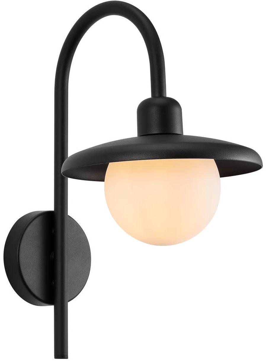 Nordlux Berlo vonkajšie nástenné svietidlo 1x10 W čierna 2418191003