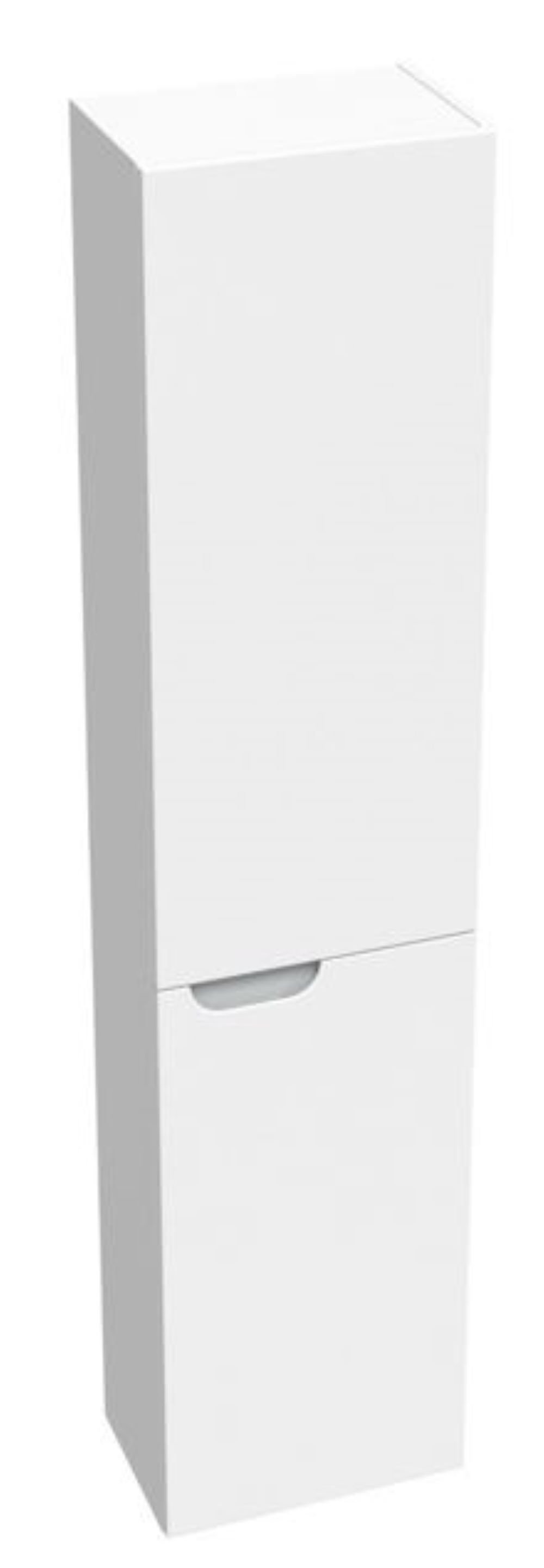 Ravak Classic II skrinka 40x26x160 cm bočné závesné biela-sivá X000001475