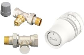 Danfoss Redia termostatická súprava biela 015G5154
