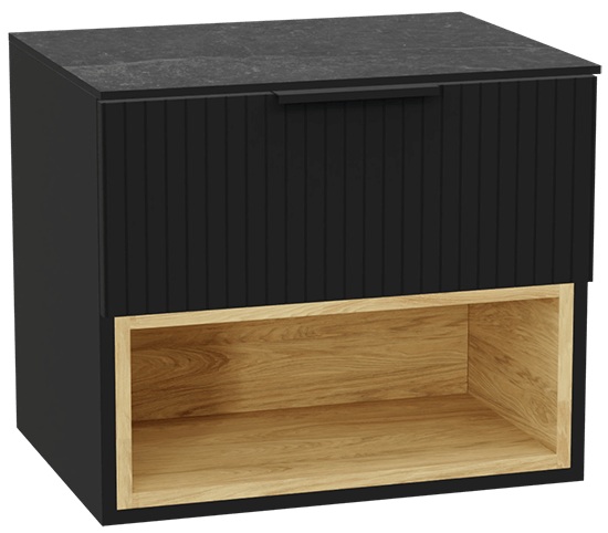 Súprava korpus skrinky Excellent Tuto 2.0 MLEX.2171.600.BKBL, doska na skrinku Excellent Tuto 2.0 MLEX.2116.600.MA, MLEX.2151.600.03.BK