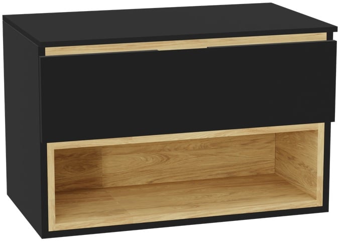 Súprava korpus skrinky Excellent Tuto 2.0 MLEX.2171.800.BKBL, doska na skrinku Excellent Tuto 2.0 MLEX.2111.800.BK, MLEX.2151.800.01.BK