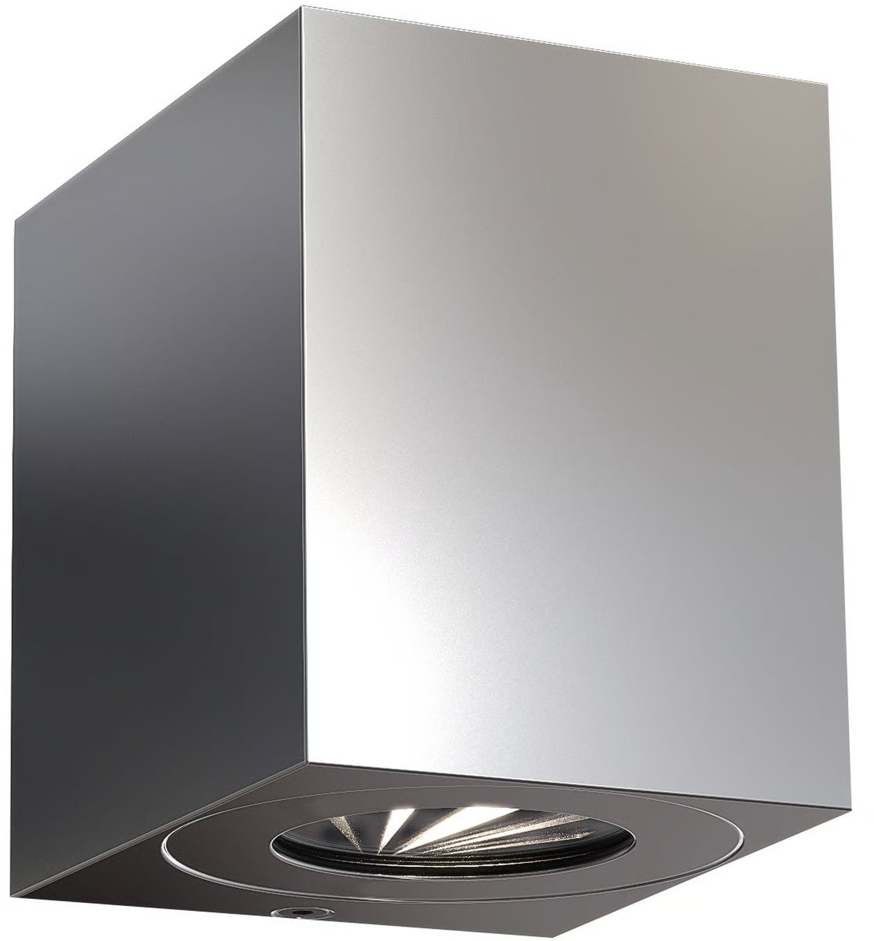 Nordlux Canto Kubi vonkajšie nástenné svietidlo 2x6 W oceľová 49711034