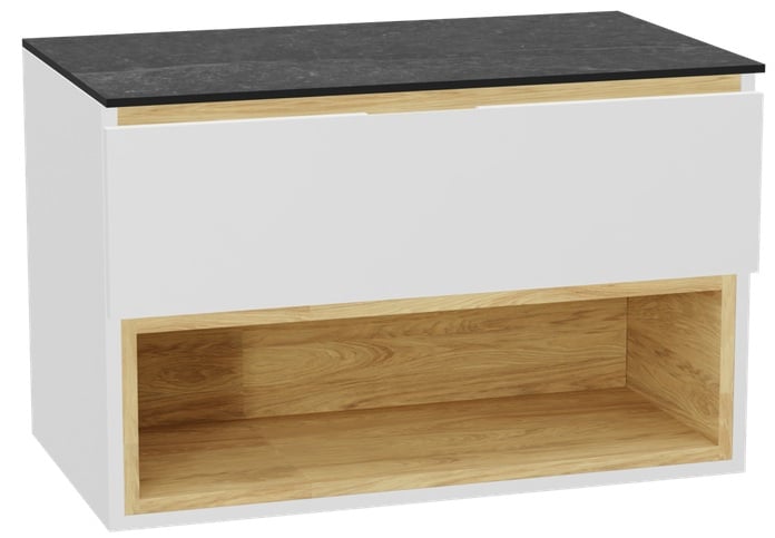 Súprava korpus skrinky Excellent Tuto 2.0 MLEX.2171.800.WHBL, doska na skrinku Excellent Tuto 2.0 MLEX.2116.800.MA, MLEX.2151.800.01.WH