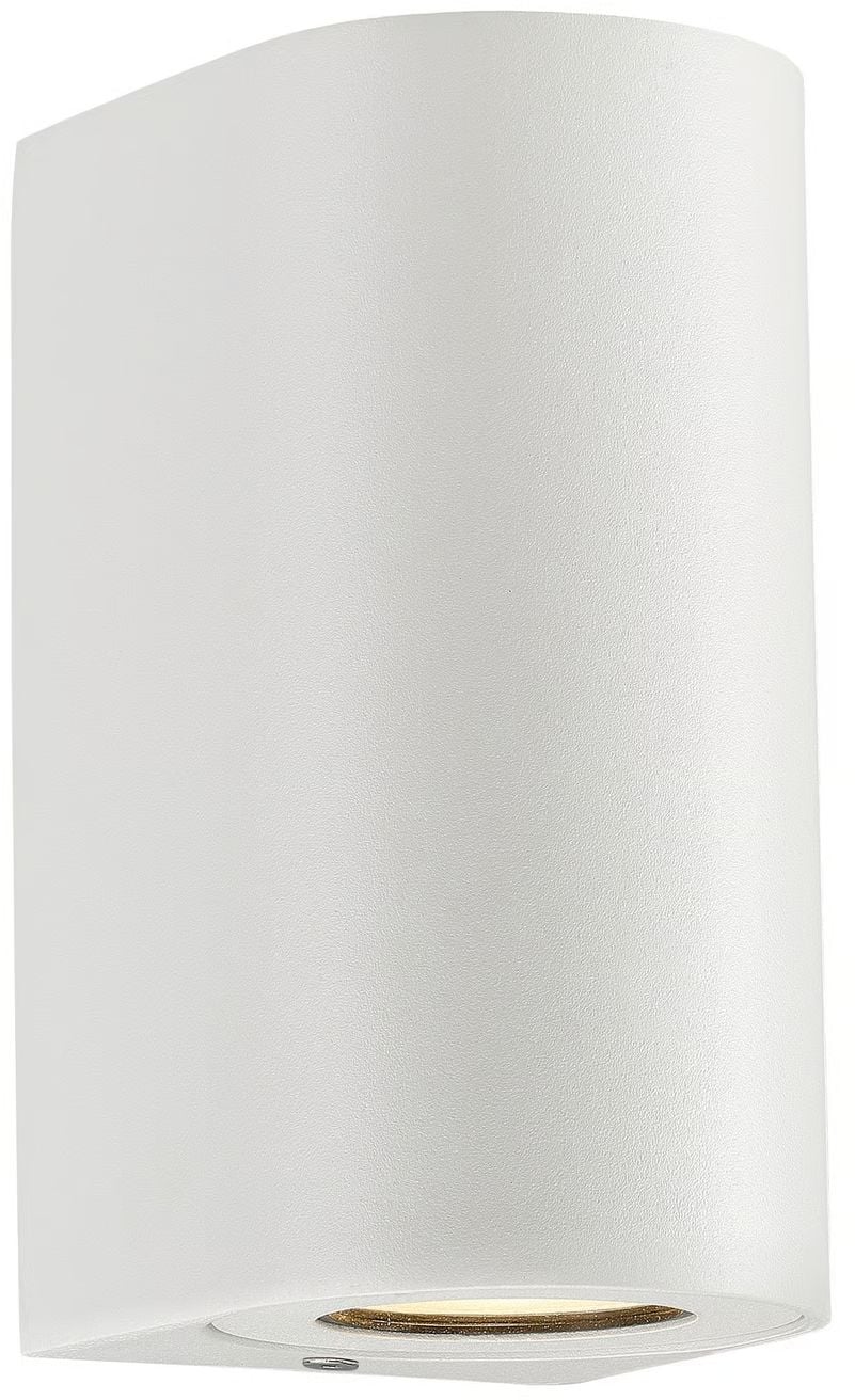 Nordlux Canto Maxi vonkajšie nástenné svietidlo 2x28 W biela 49721001