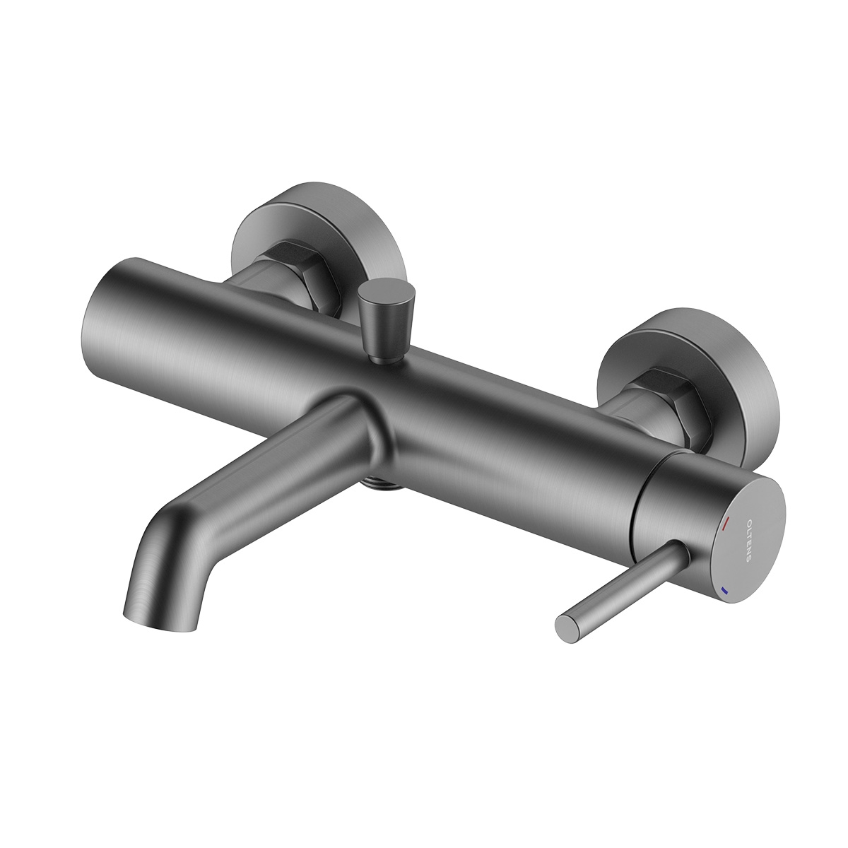 Oltens Molle vaňová/sprchová batéria nástenná grafitová 34112400