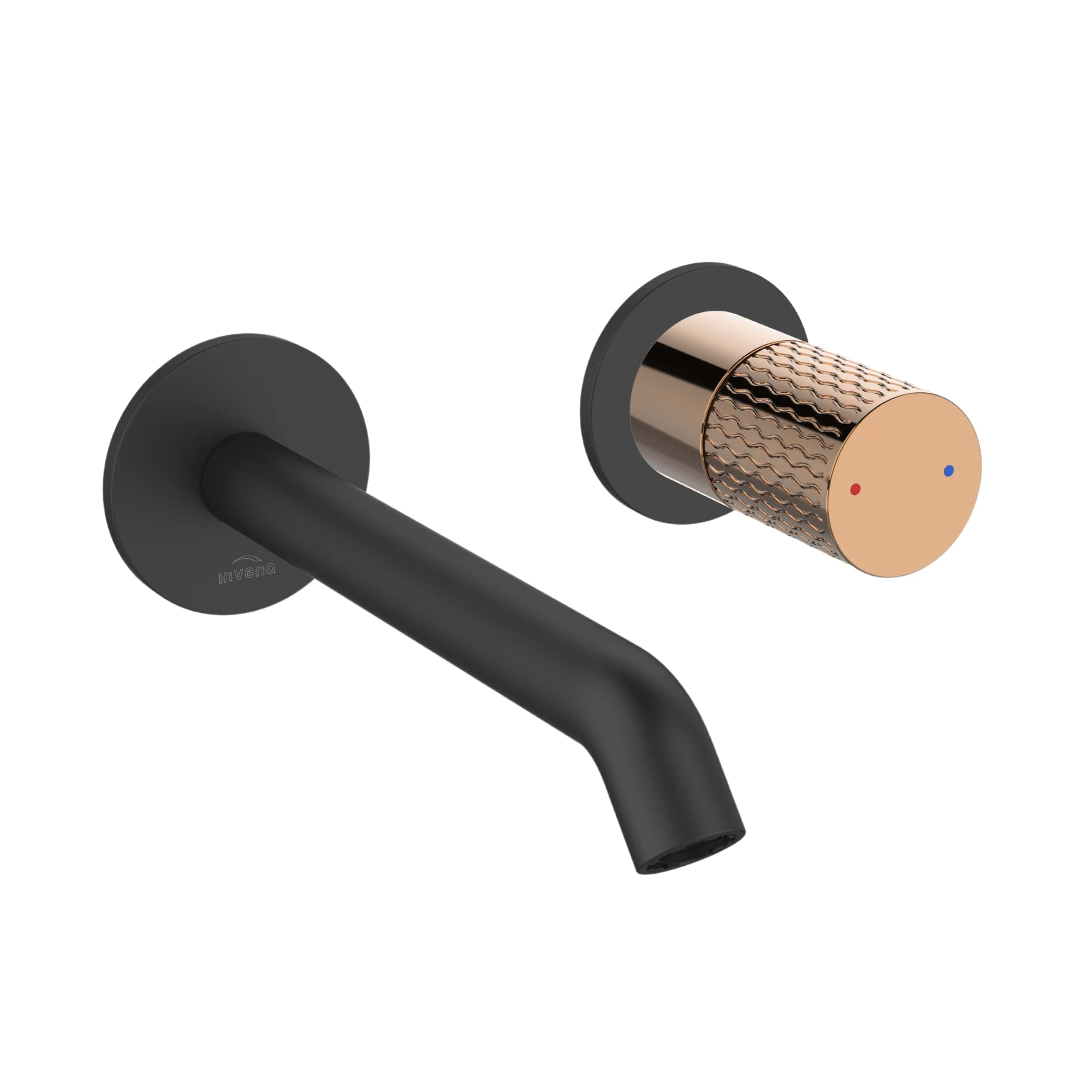 Invena Moonlight umývadlová batéria podomietková čierna BP-77-U14