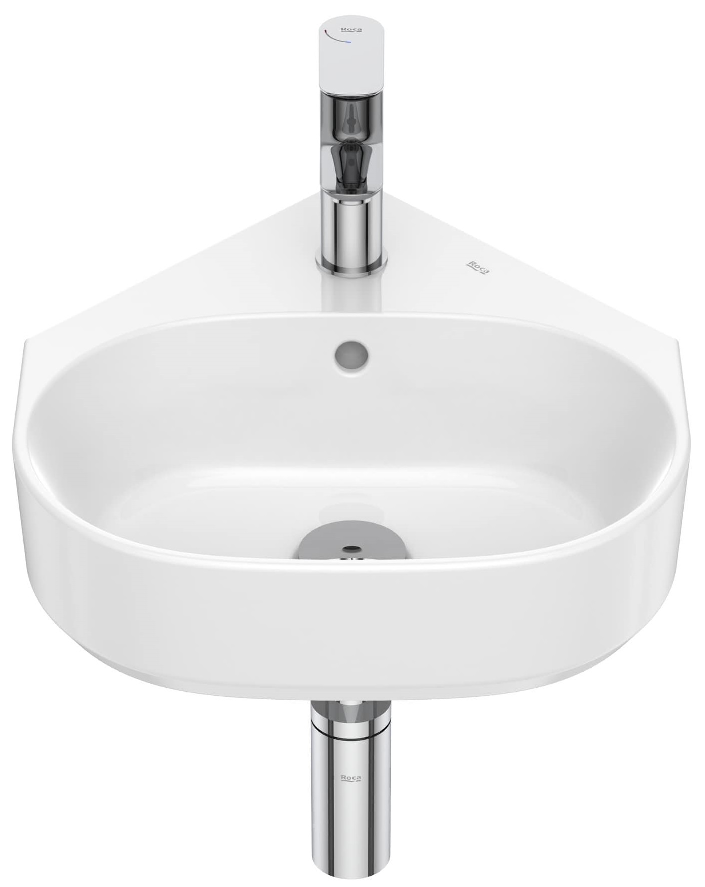 Roca Gap umývadlo 44x40 cm rohový klasické umývadlo biela A3270YYS00