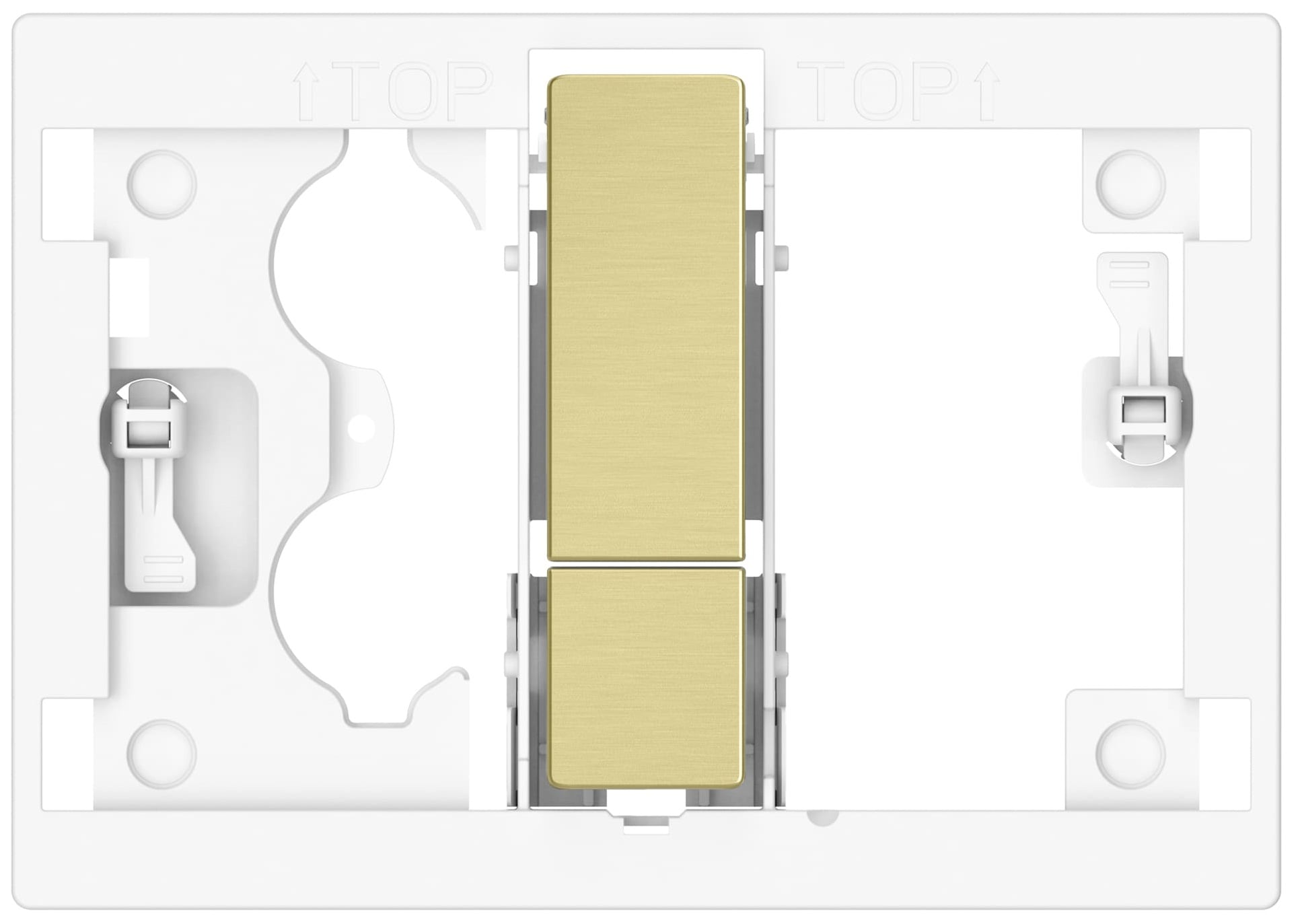 Roca Duplo S mechanizmus tlačidla do toalety zlatá A8904213VA