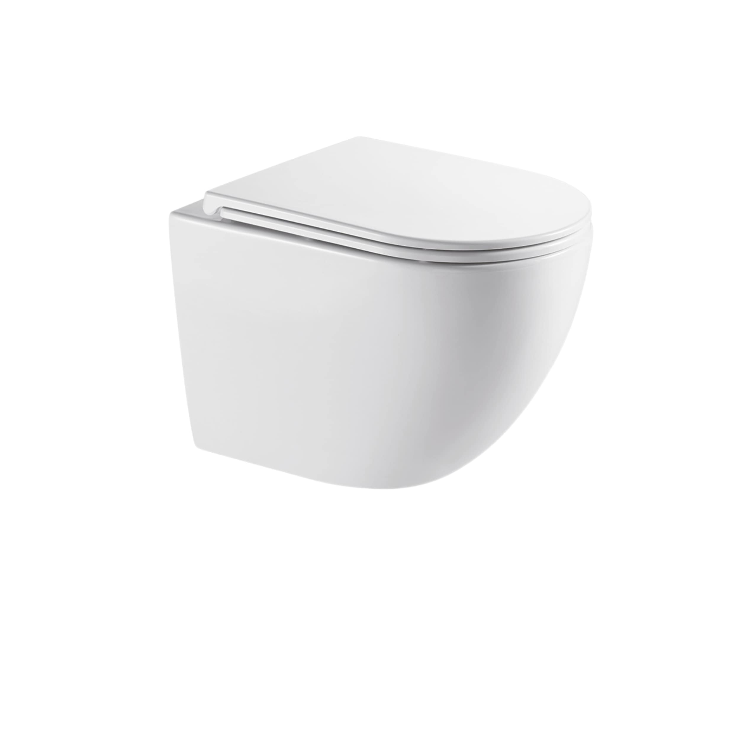 Invena Astri wc misa s pomaly sa sklápajúcim sedadlom závesné bez oplachovacieho kruhu s vírivým splachovaním biela CE-87-001