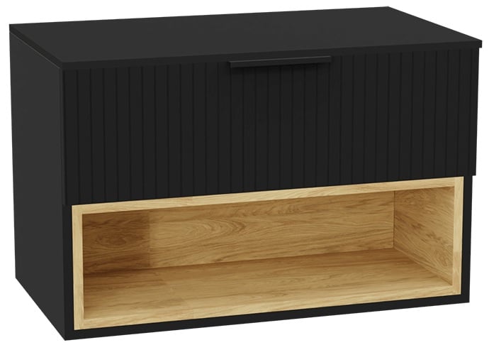 Súprava korpus skrinky Excellent Tuto 2.0 MLEX.2171.800.BKBL, doska na skrinku Excellent Tuto 2.0 MLEX.2111.800.BK, MLEX.2151.800.03.BK