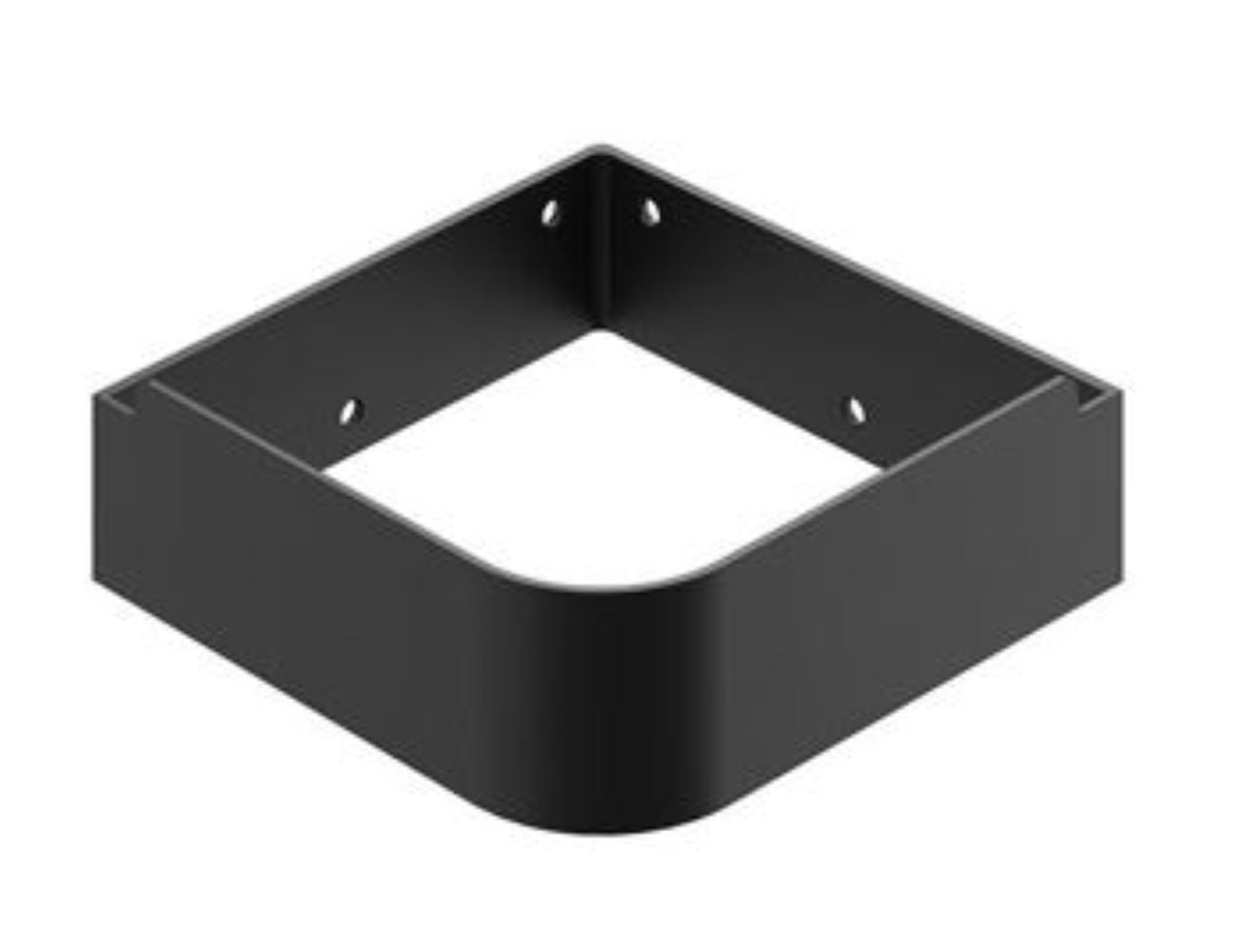 Ravak Yard konzola pod umývadlo 22.1x22.1 cm štvorec čierna X01779