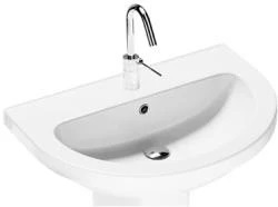 Hatria Erika Pro Q umývadlo 62x46 cm oválny klasické umývadlo biela 00YXJE01