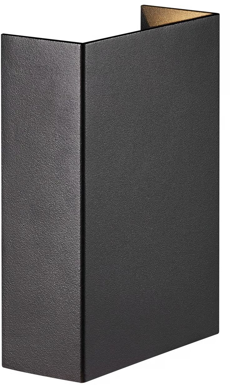 Nordlux Fold vonkajšie nástenné svietidlo 2x3.75 W čierna 2019041003