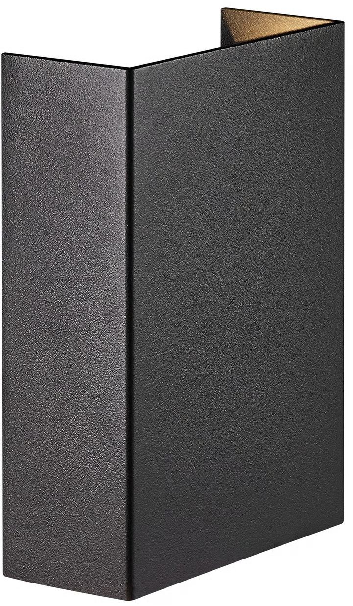 Nordlux Fold vonkajšie nástenné svietidlo 2x3.75 W čierna 2518031203