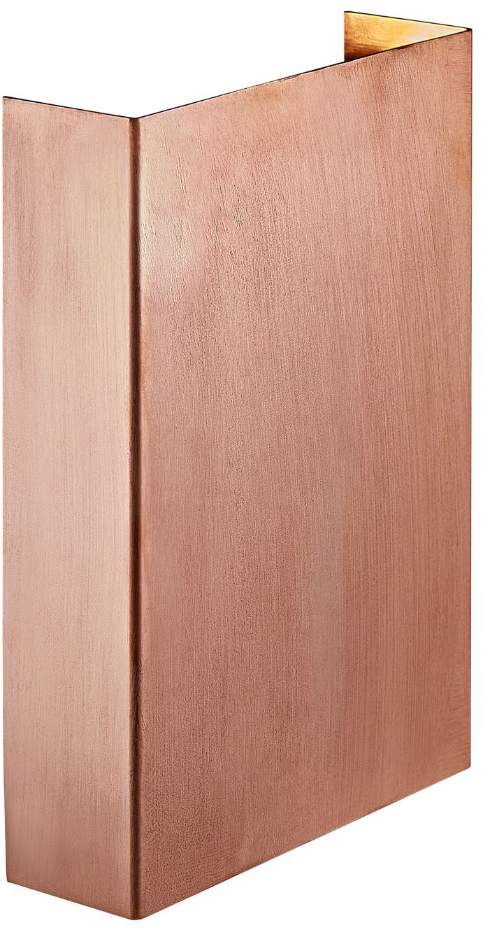 Nordlux Fold vonkajšie nástenné svietidlo 2x5 W medená 2019051030