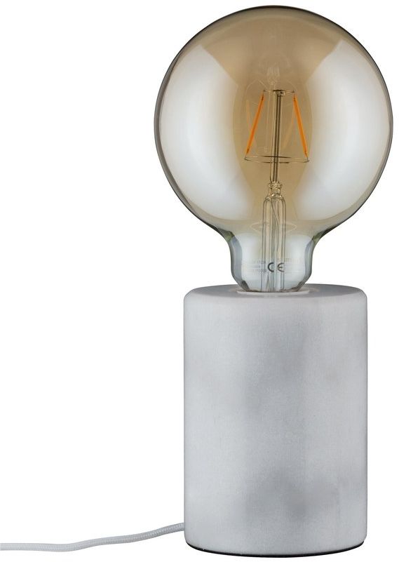 Paulmann Neordic stolová lampa 1x20 W sivá PL79601