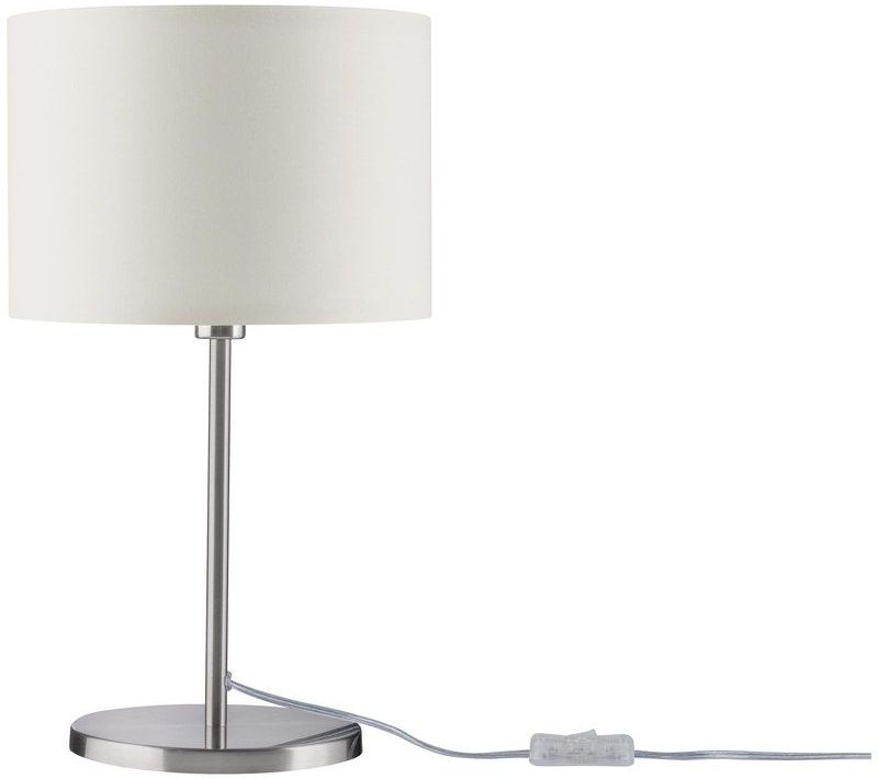 Paulmann Tessa stolová lampa 1x40 W biela PL70923