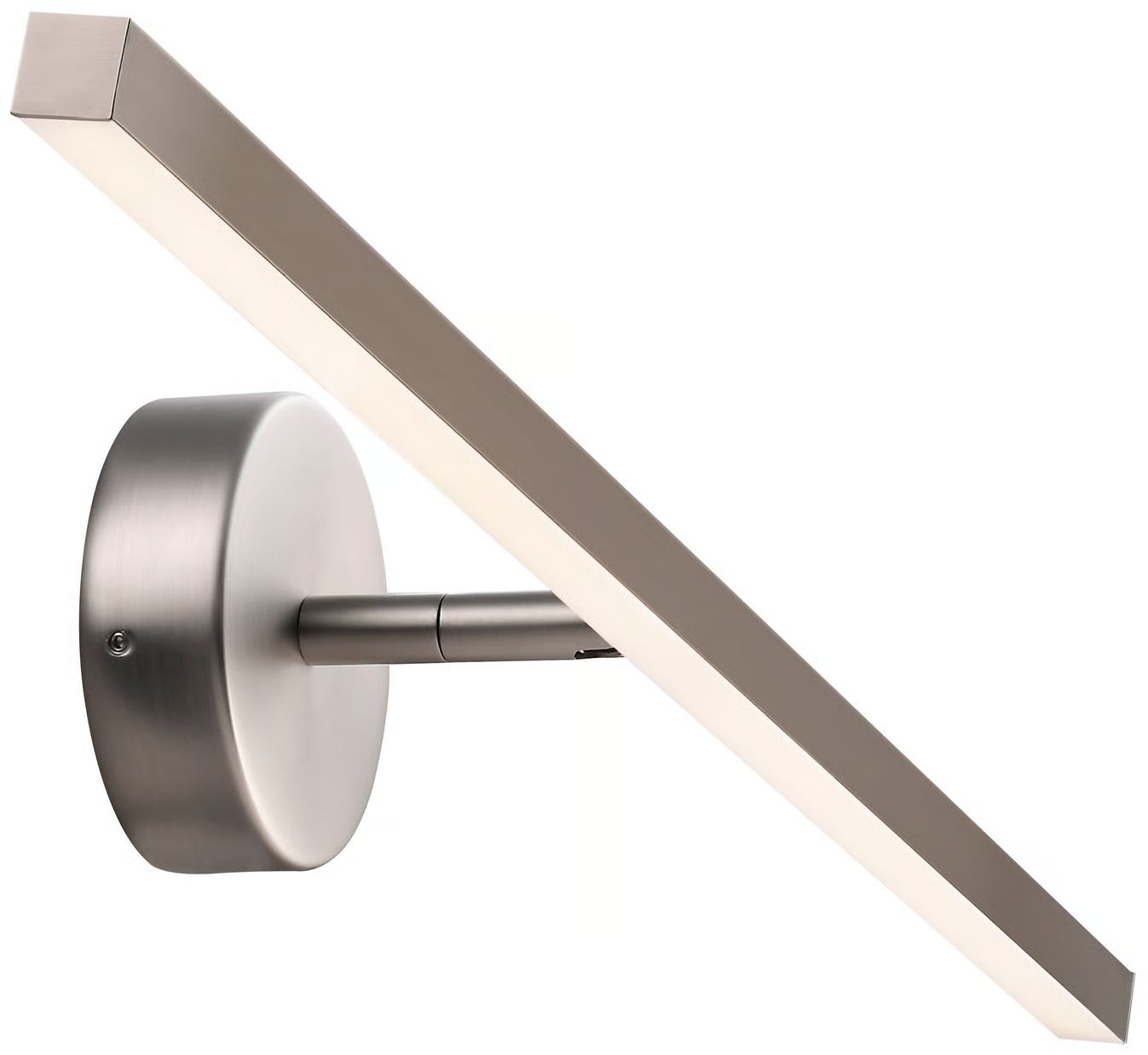 Nordlux IP S13 nástenná lampa 1x7.2 W oceľová 2410421032