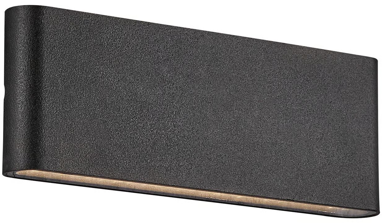 Nordlux Kinver vonkajšie nástenné svietidlo 2x8.5 W čierna 2118181003