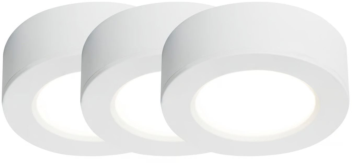 Nordlux Kitchenio nábytková lampa 3x2 W biela 2015460101