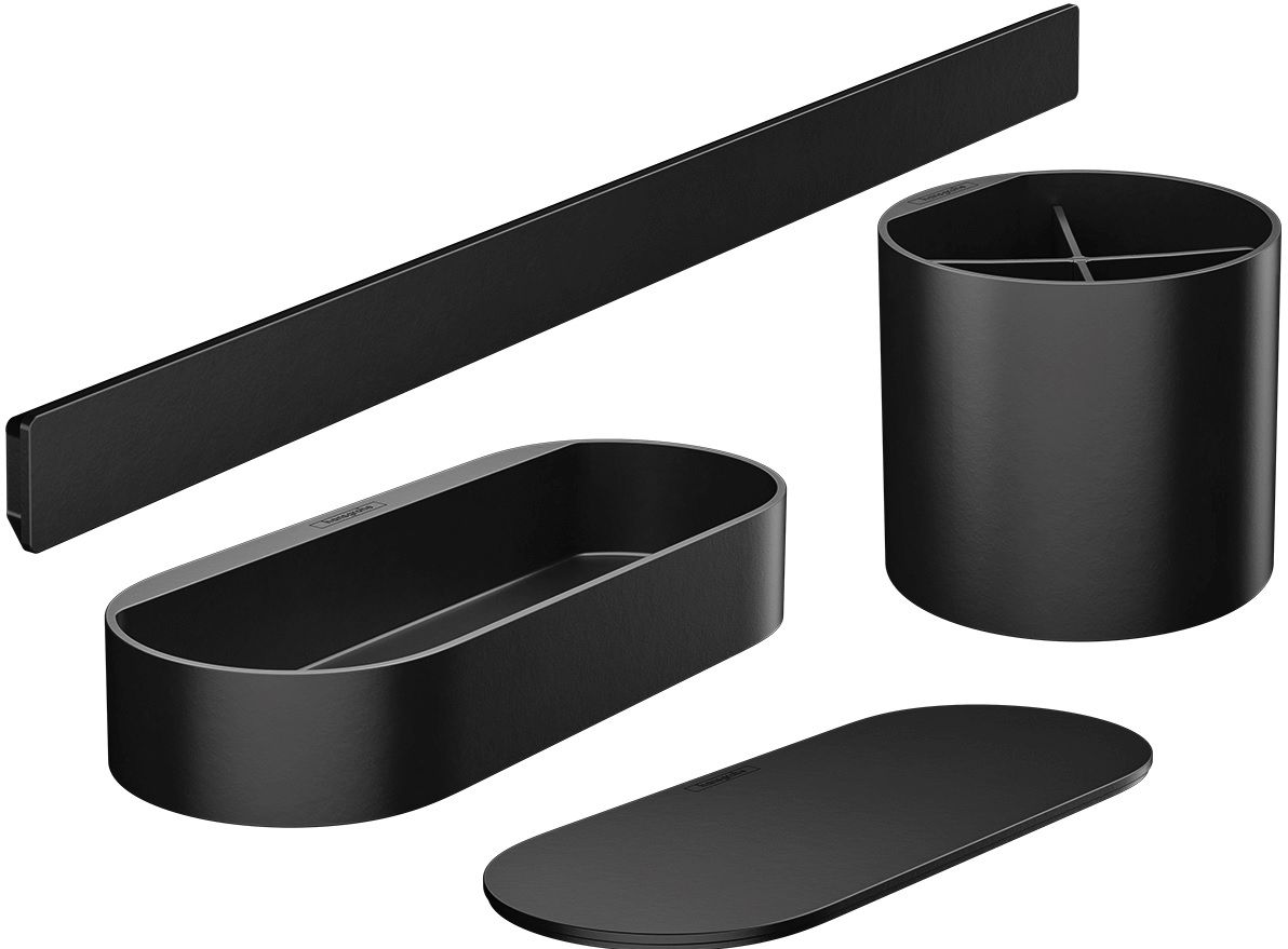 Hansgrohe WallStoris súprava príslušenstva čierna 27968670